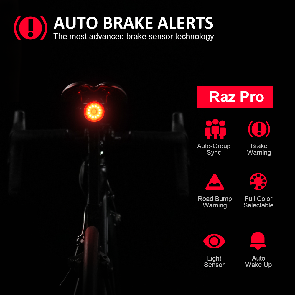 Raz pro: An expert bike tail light