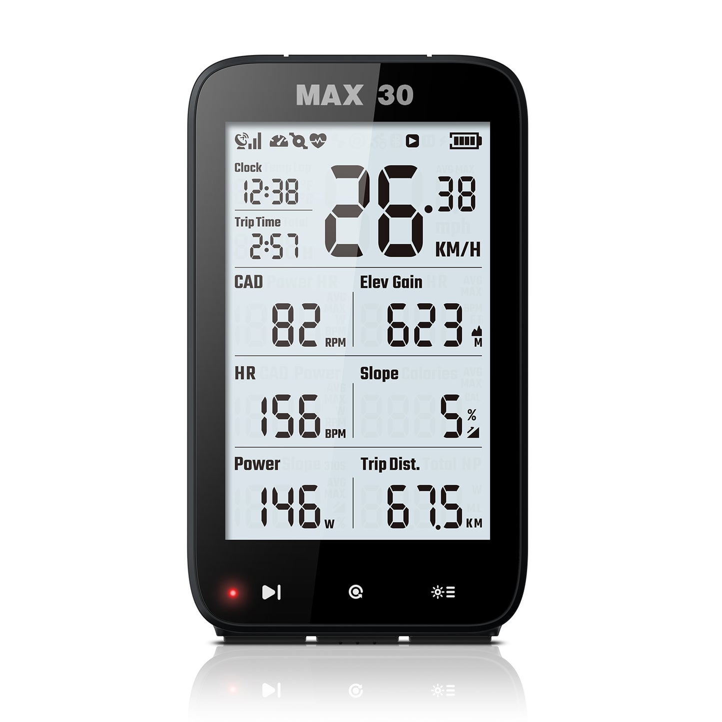 SHANREN MAX30 GPS Bike Computer
