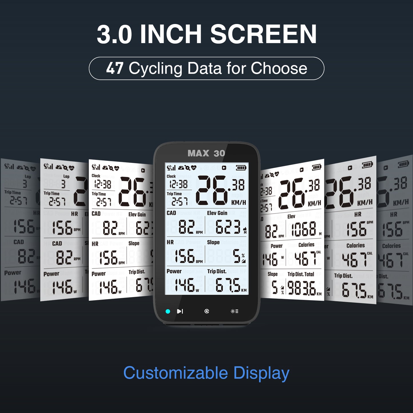 SHANREN MAX30 GPS Bike Computer