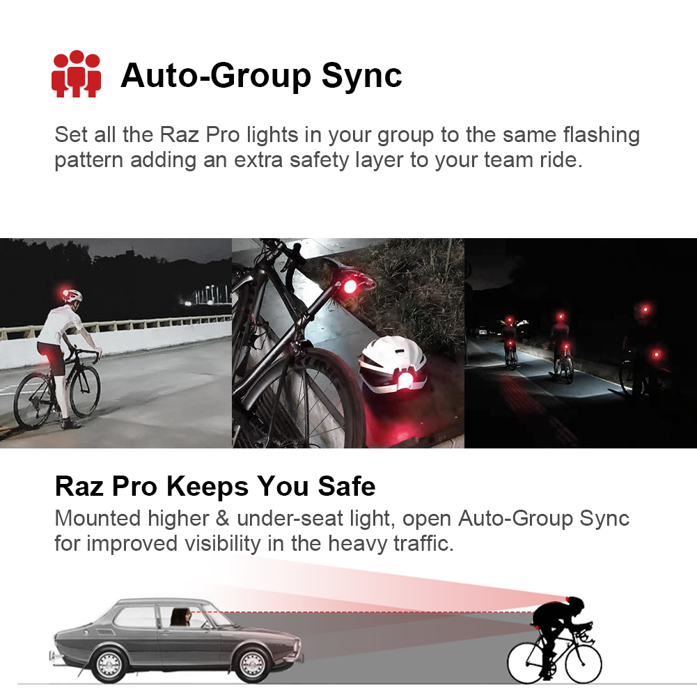 Raz pro: An expert bike tail light